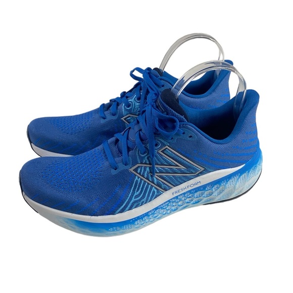 New! New Balance men's Fresh Foam X Vongo V5 Running Shoe Oxygen Blue/Laser Blue - Picture 1 of 7
